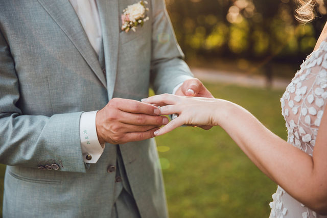 l’échange des alliances