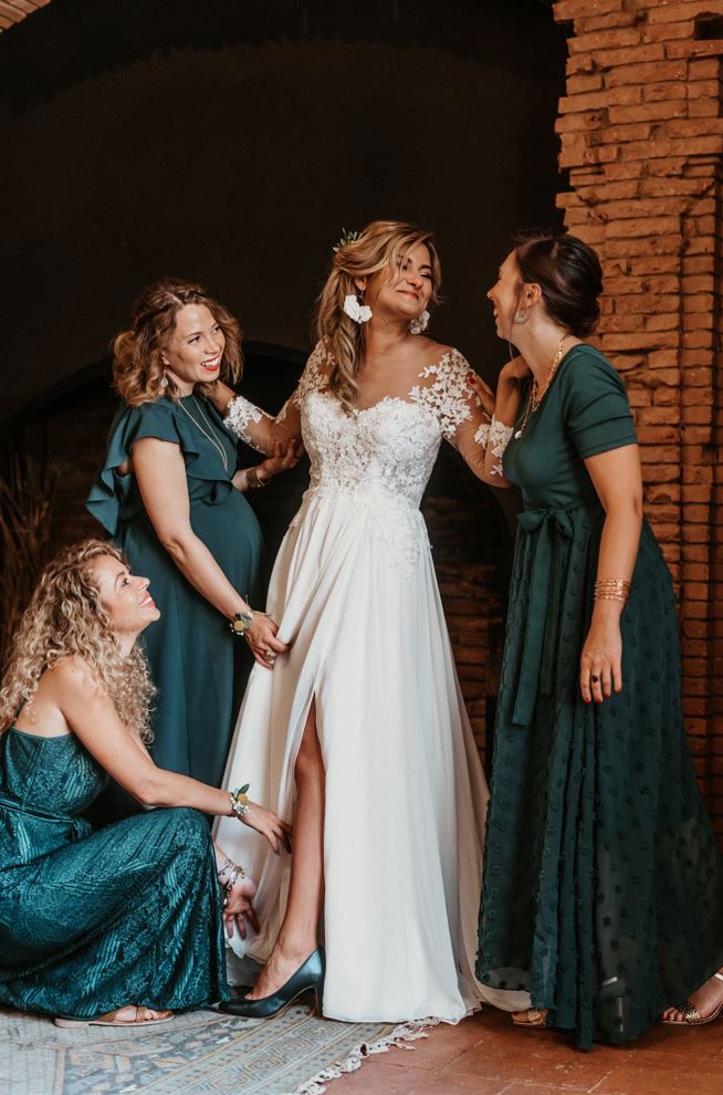 Mariage et demoiselles d’honneur
