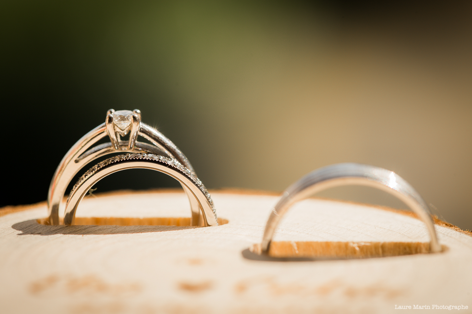 Alliances bois La Dolce Vita Organisation de Mariages Toulouse