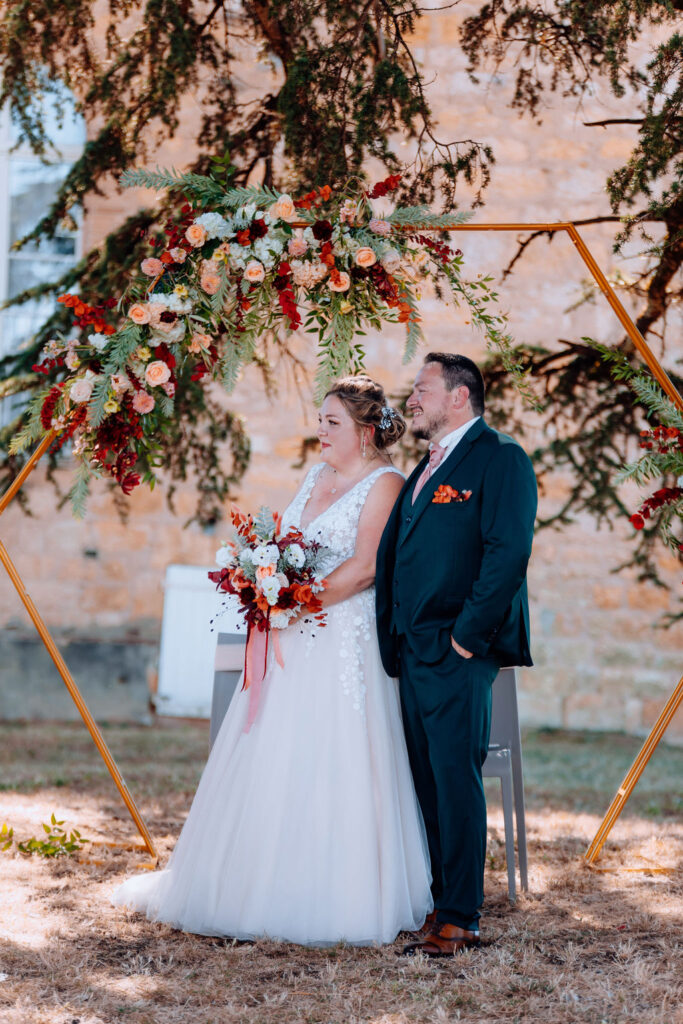 Arche fleurie mariage