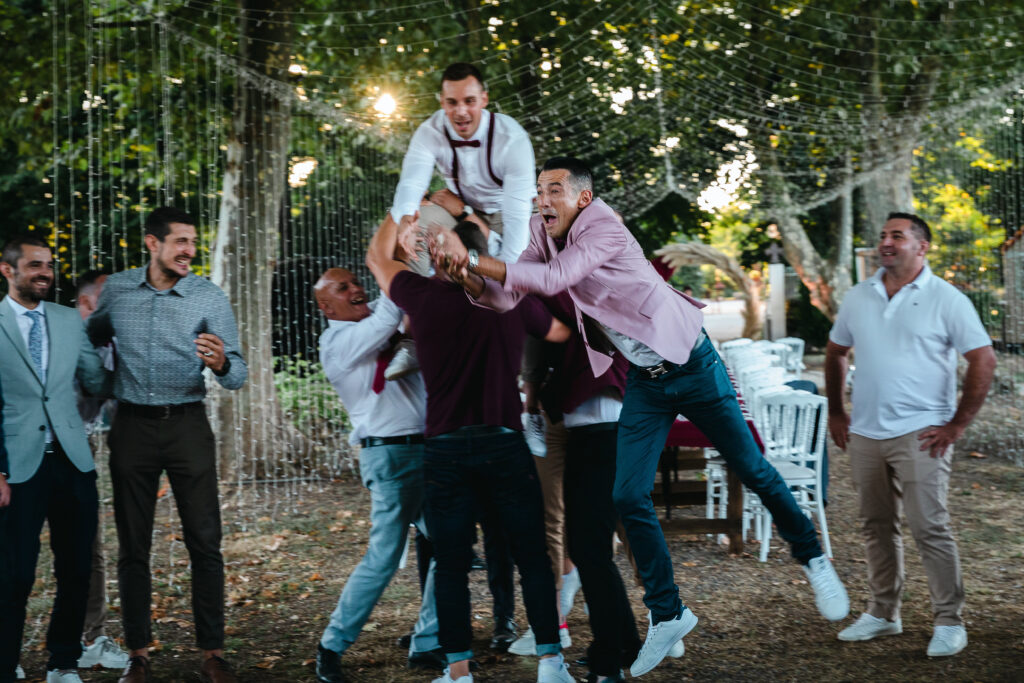 Bataille lancer de boutonnière