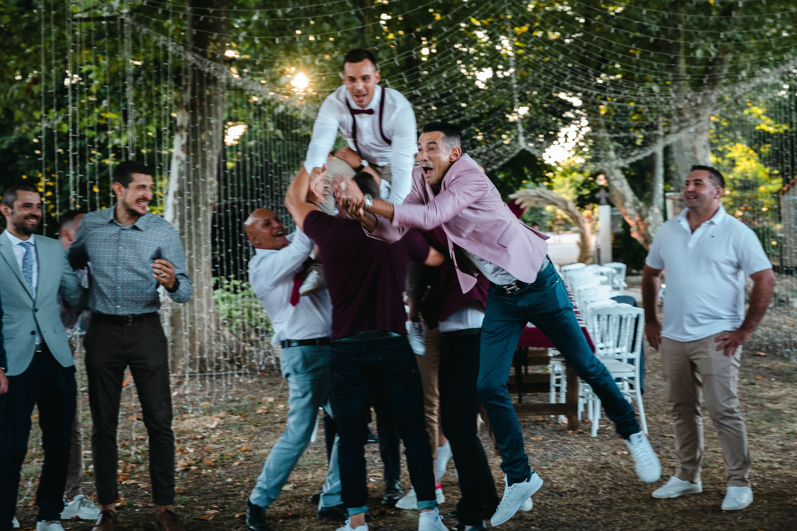 Bataille lancer de boutonnière