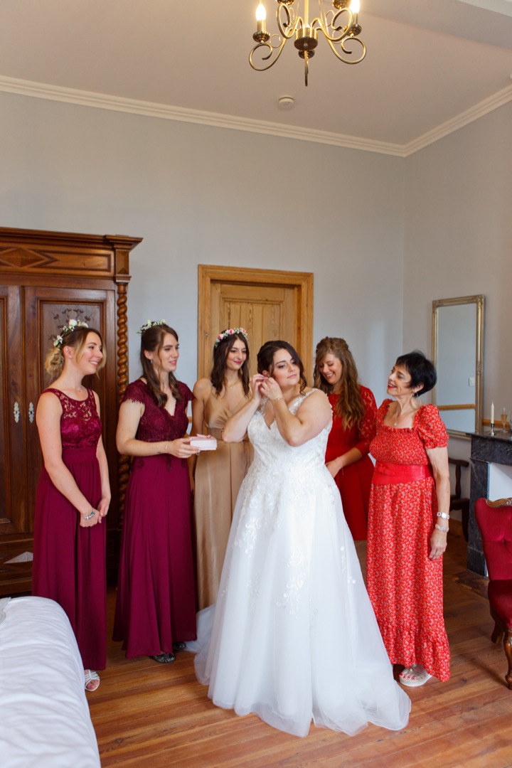 dressage assiette mariage