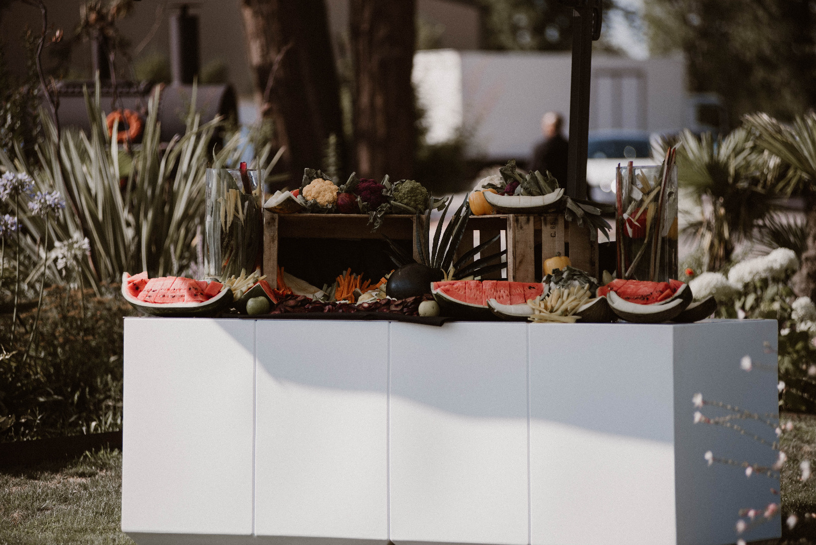 buffet fruits et légumes mariage
