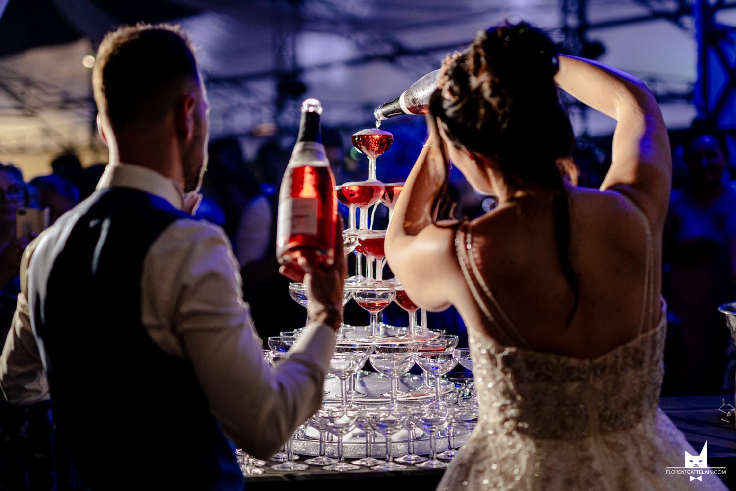Cascade de champagne