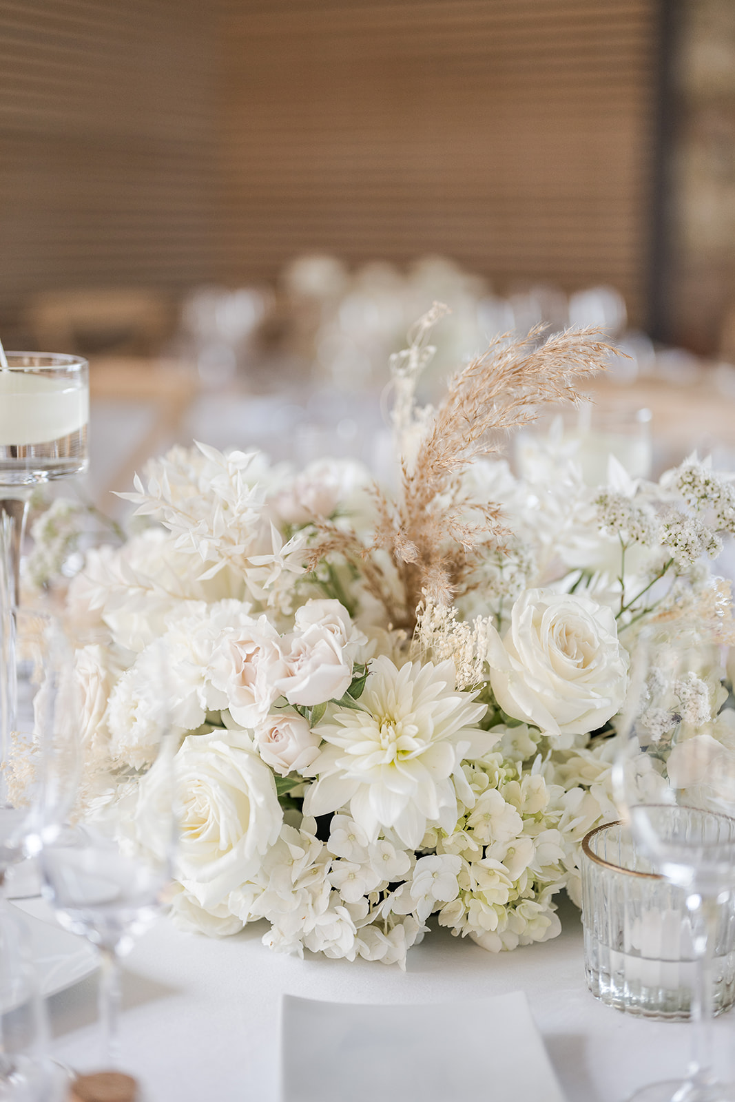 Centre de table fleuri