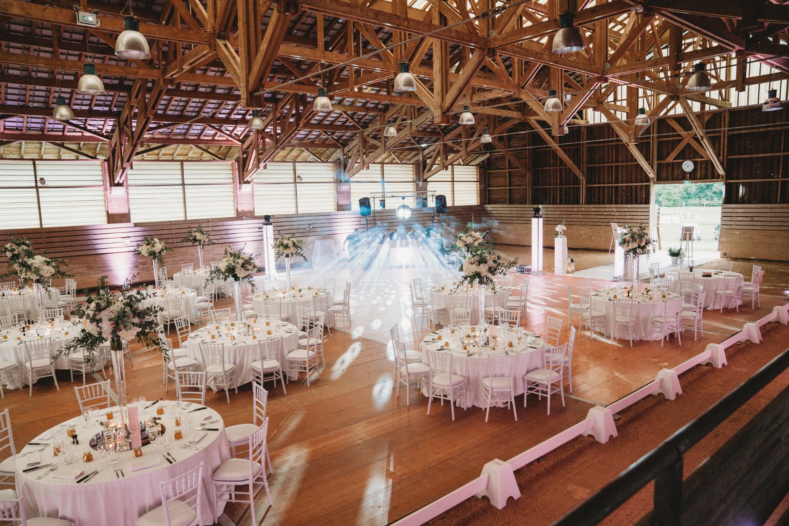 Centre Equestre revisité pour un mariage
