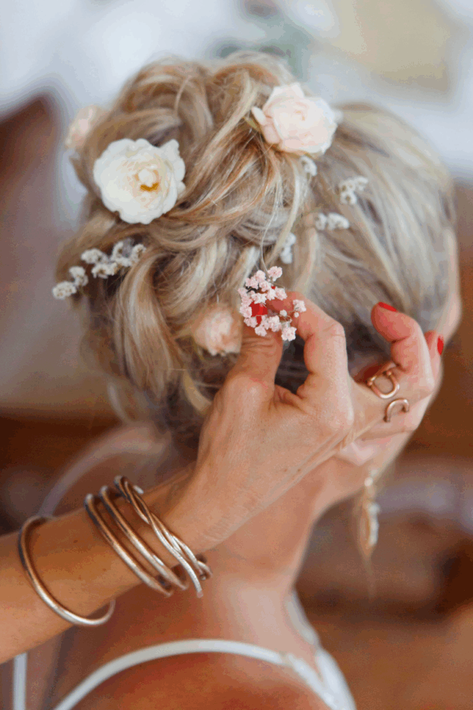 Chignon mariée