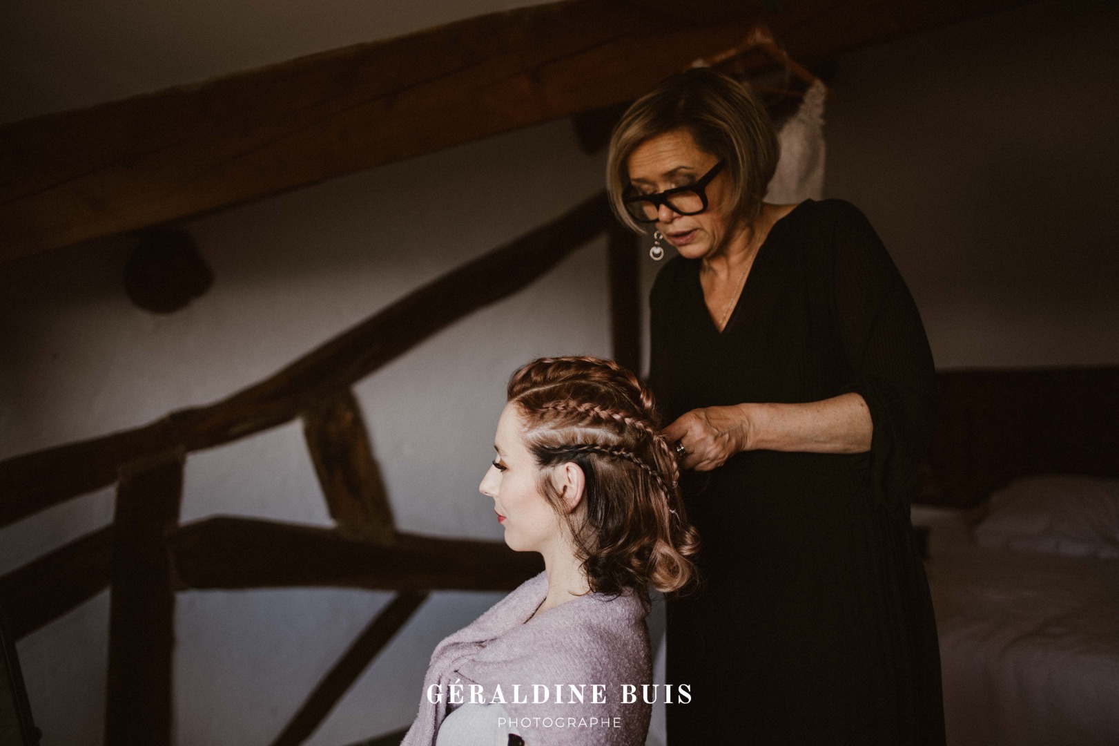 Coiffure tressée La Dolce Vita Organisation Mariages Toulouse.jpg