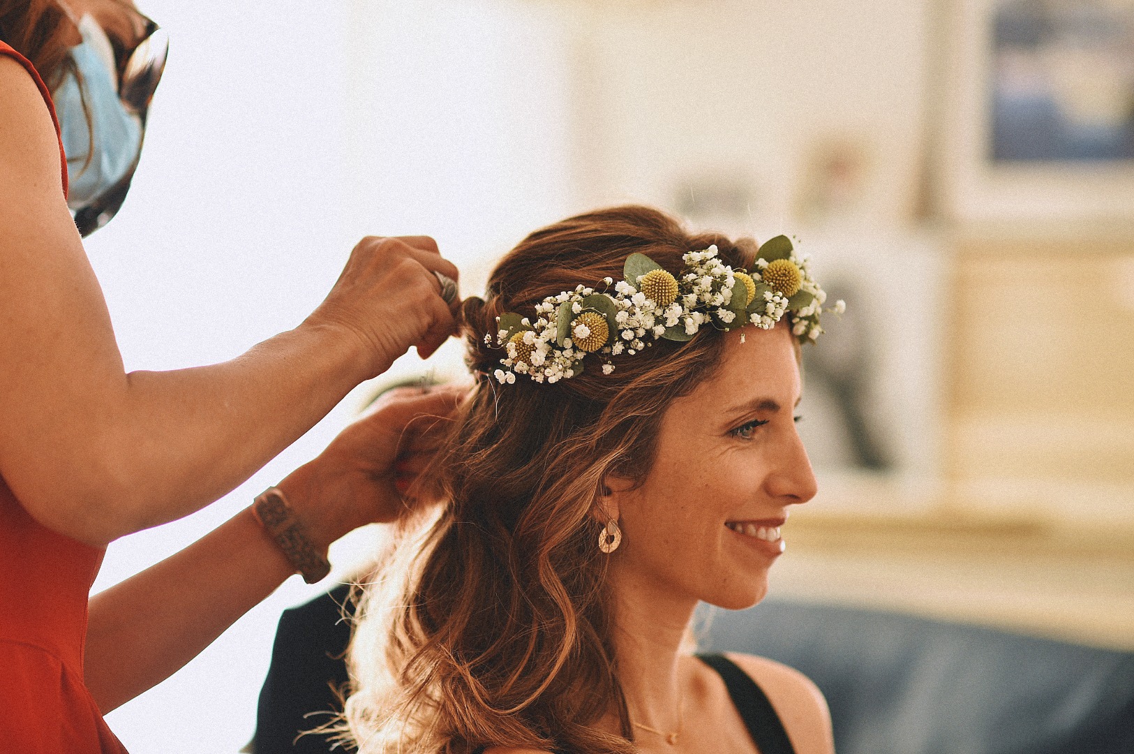 Couronne de fleurs naturelles La Dolce Vita Organisation Mariages Toulouse.jpg