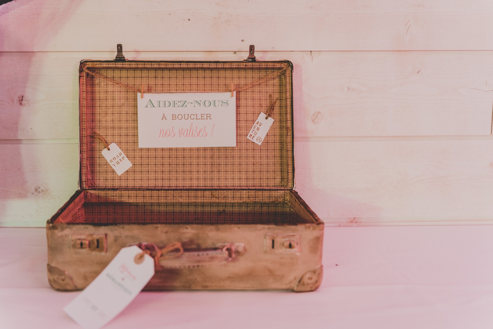 Table des dons rustique La Dolce Vita Organisation de Mariages Toulouse