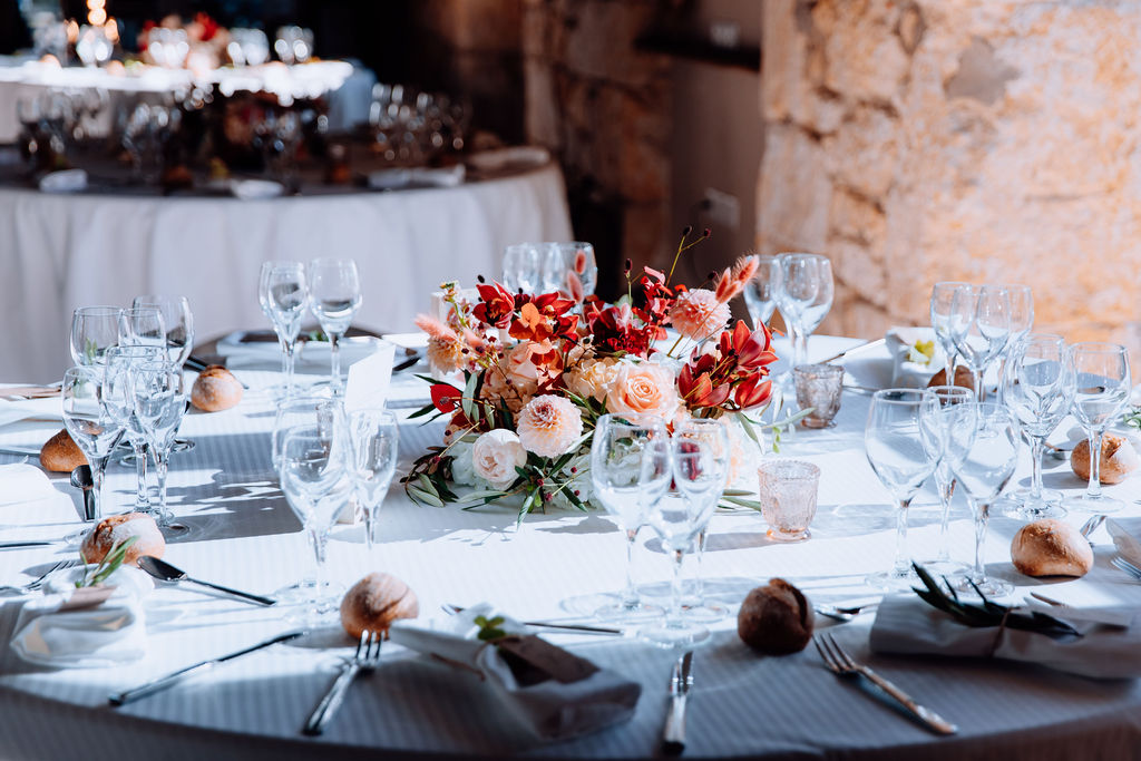 Décoration tables invités