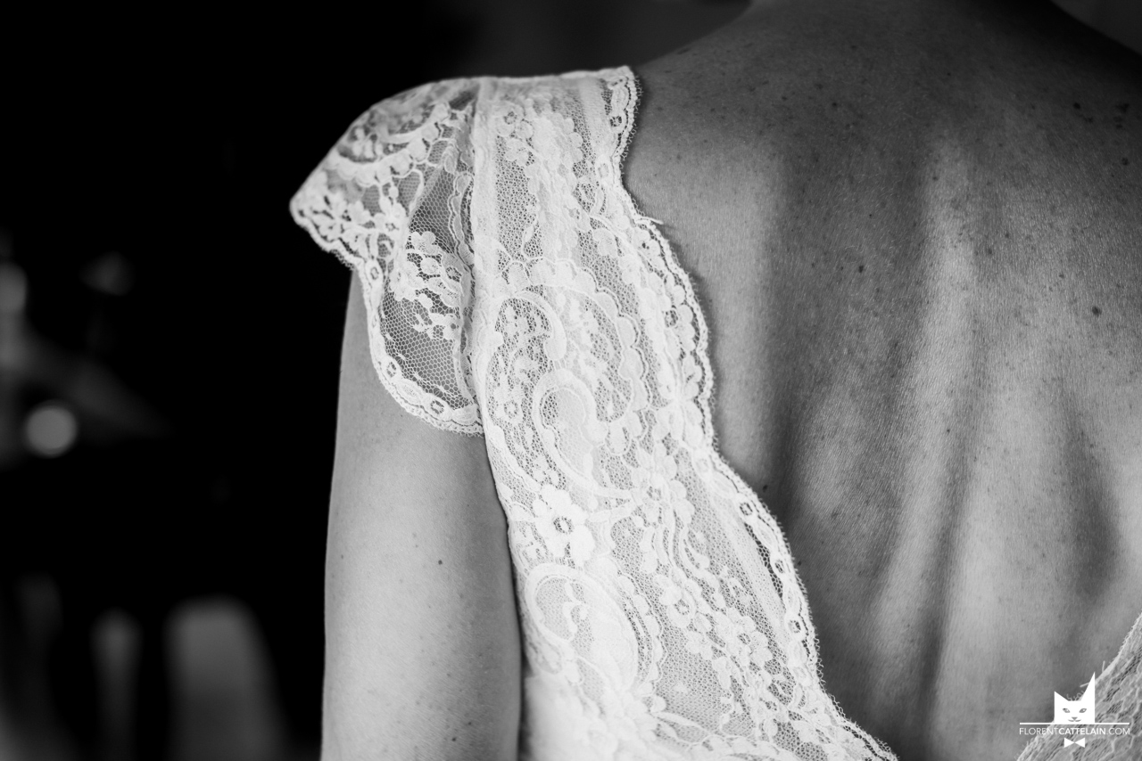 Dos en dentelle La Dolce Vita Organisation mariage Toulouse