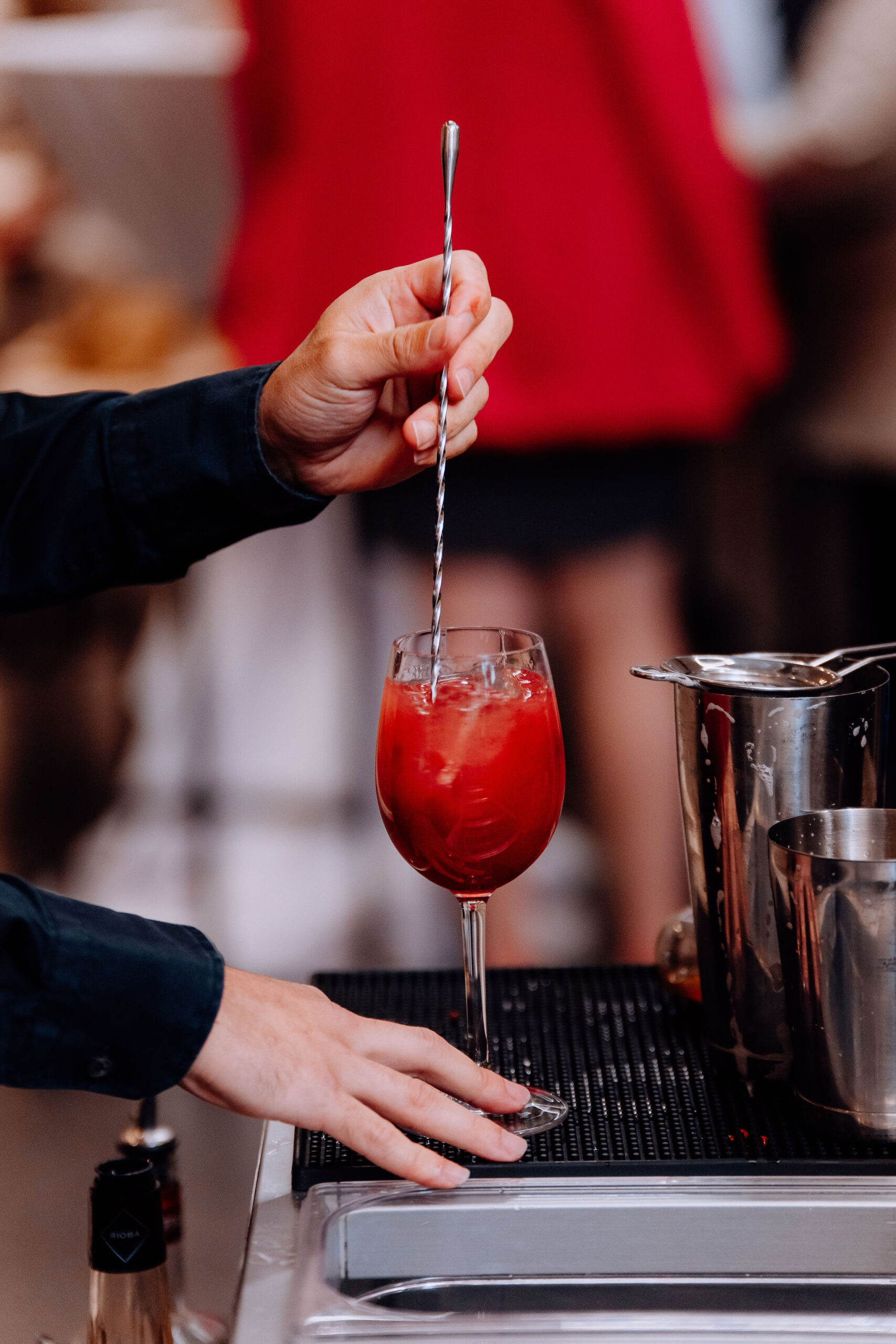 Fabrication du cocktail