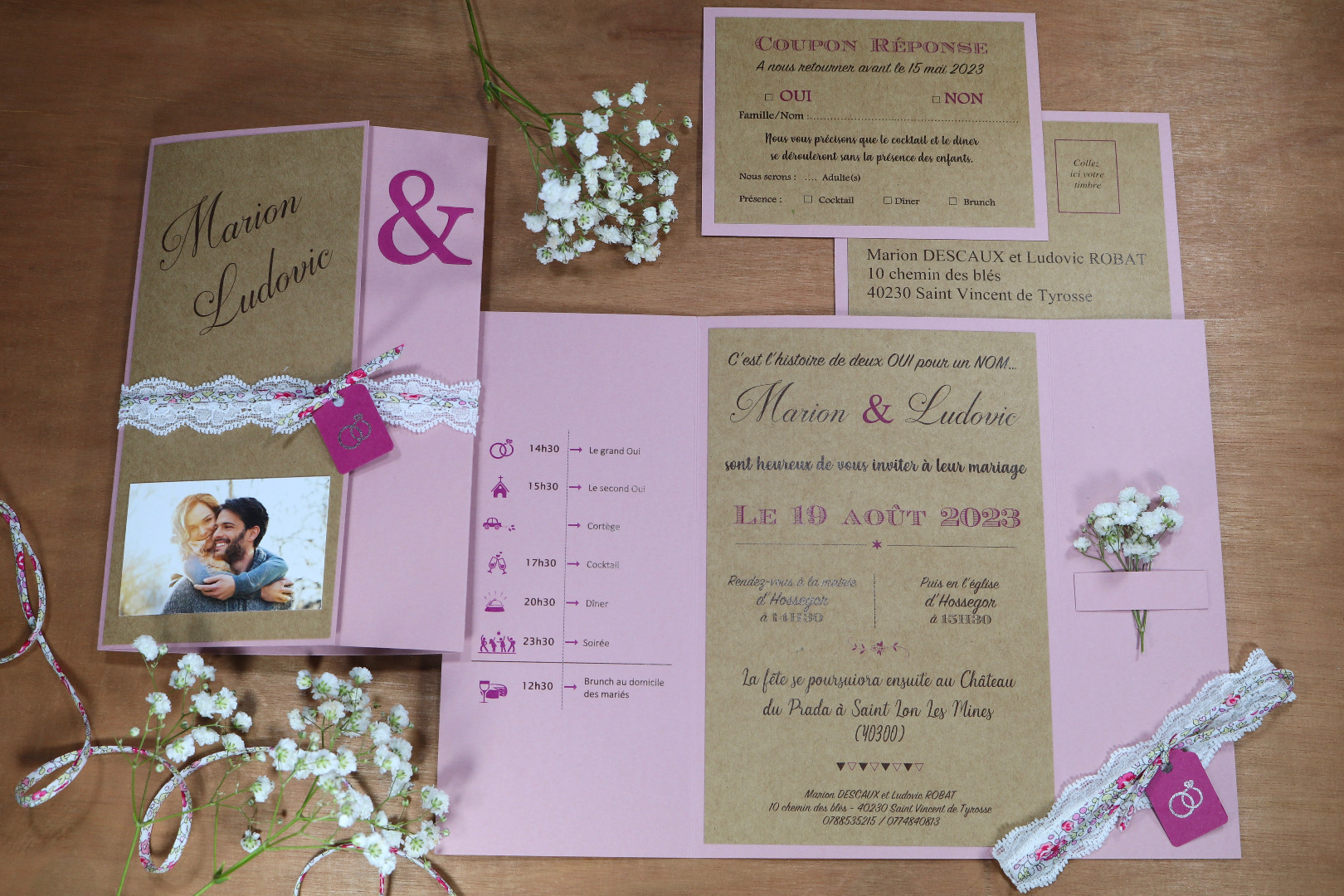 La Dolce Vita | Faire-part pour mariage