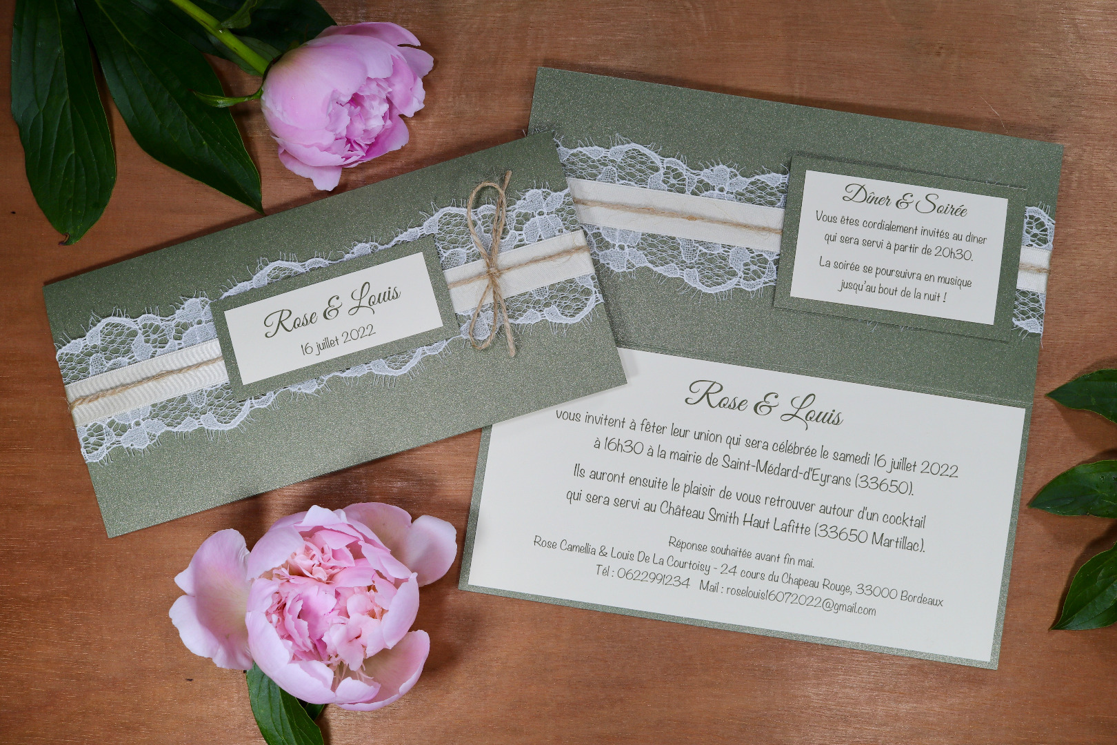 La Dolce Vita | Faire-part pour mariage