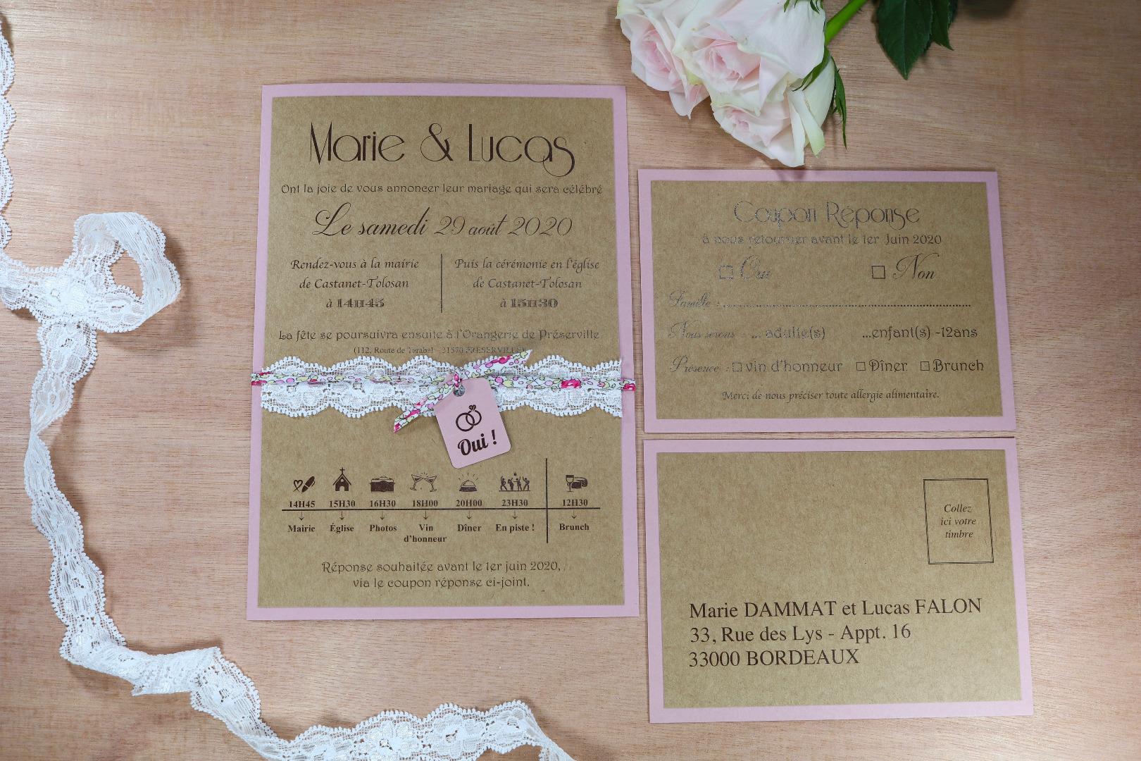 La Dolce Vita | Faire-part pour mariage