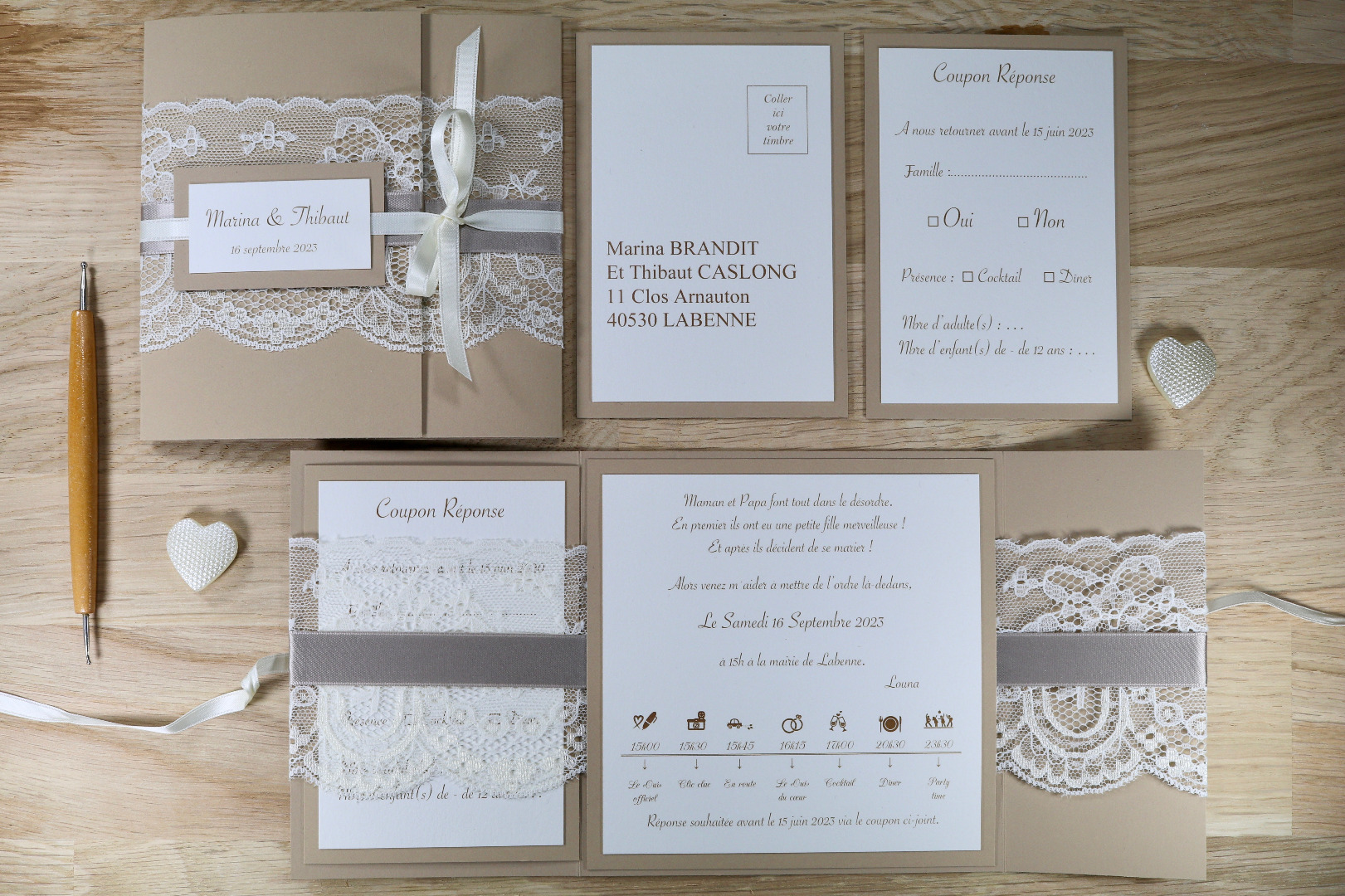 La Dolce Vita | Faire-part pour mariage