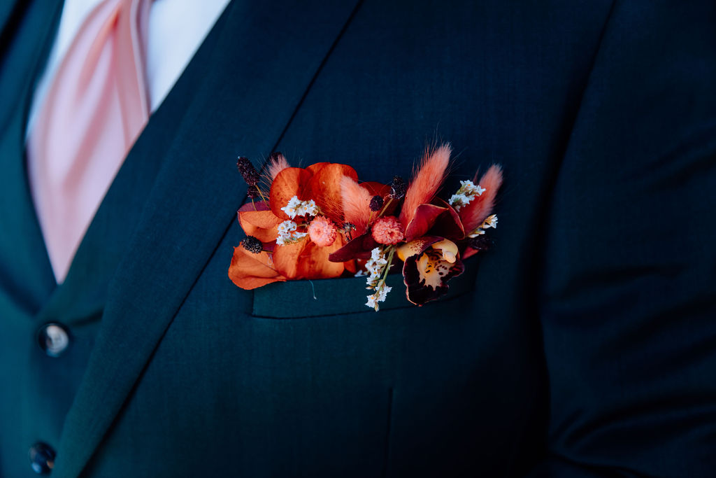 Fleurs personnelles homme