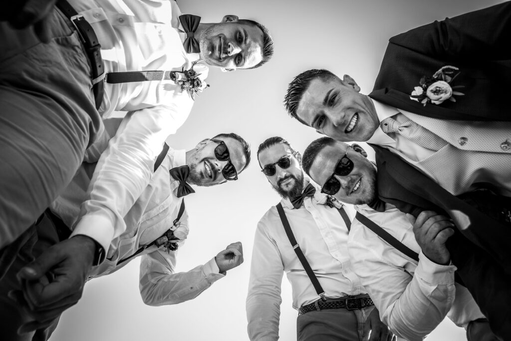 Garçons d’honneur bien sapés