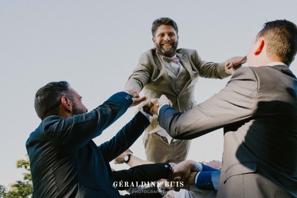 Jeté de marié en l’air