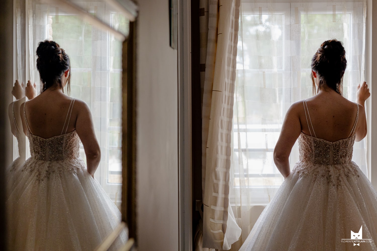 Mariée de dos