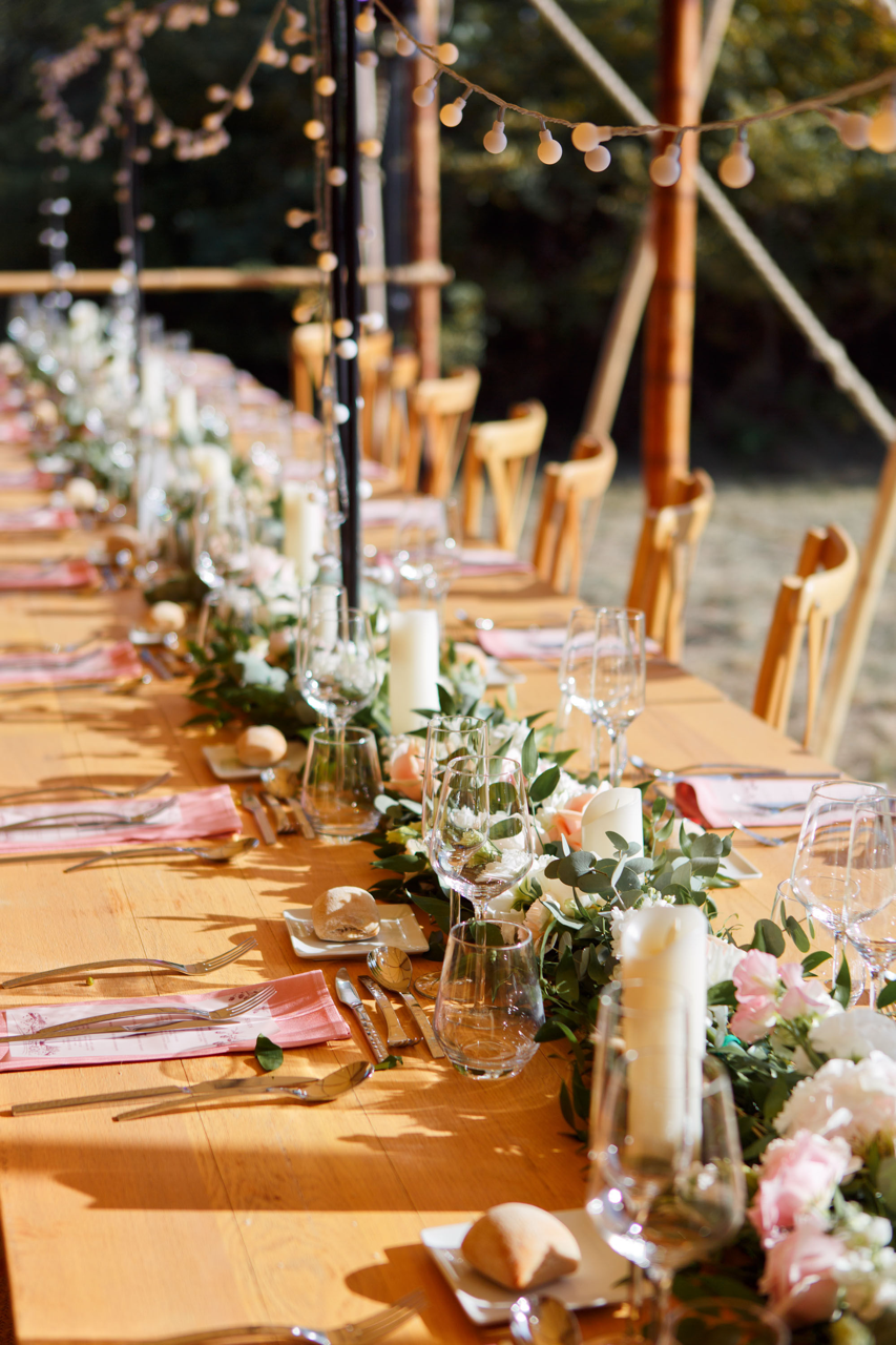 la table des invités