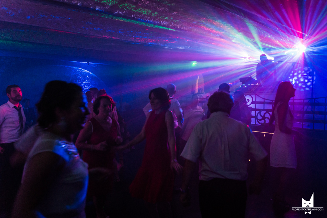 Laser de soirée de mariage