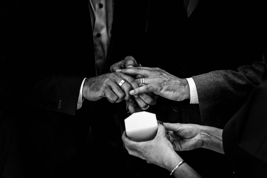 l’échange des alliances