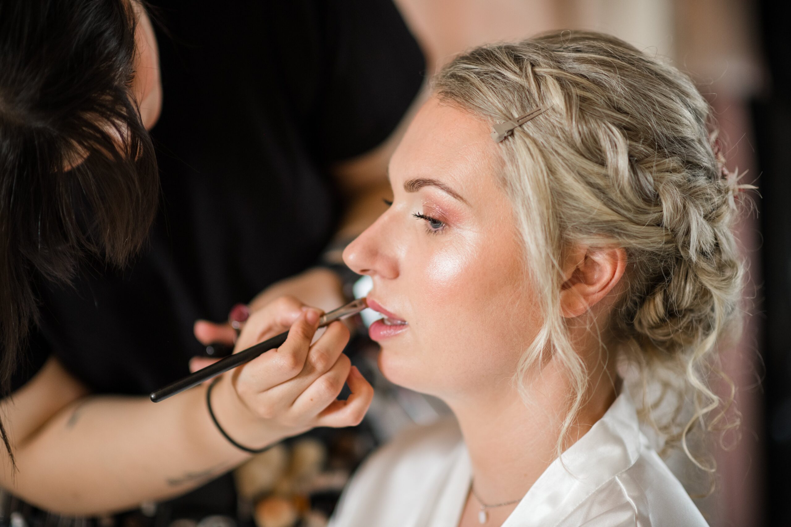 Maquillage de la mariée