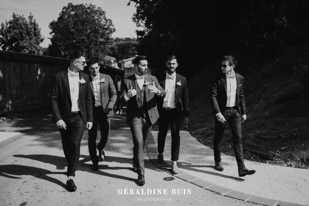 Marié et ses 4 témoins