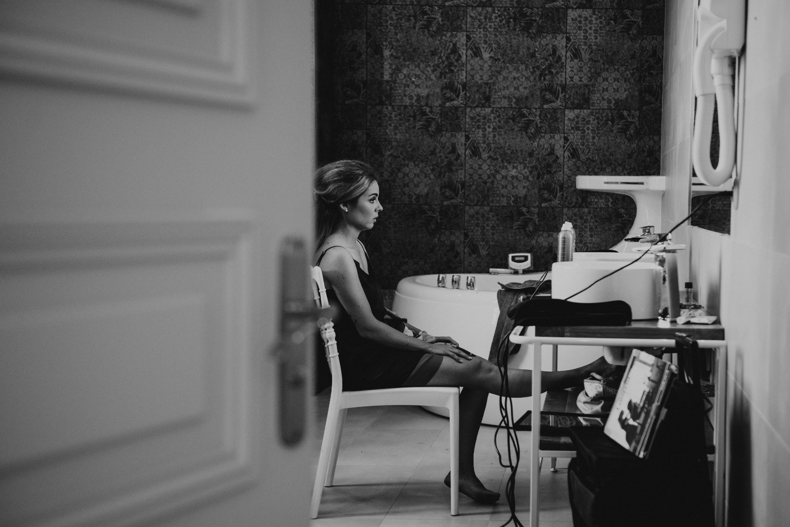 mise en beauté mariée