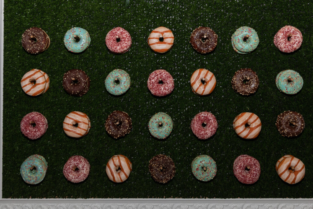 Mur de donuts
