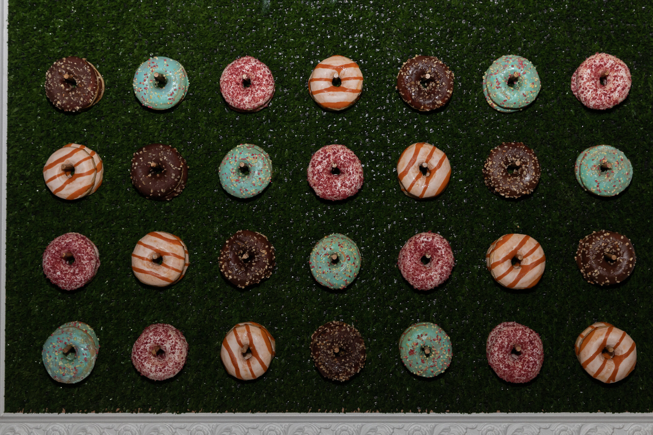 Mur de donuts