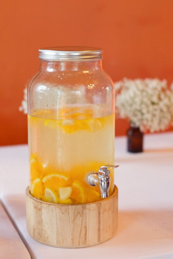 orangeade du traiteur