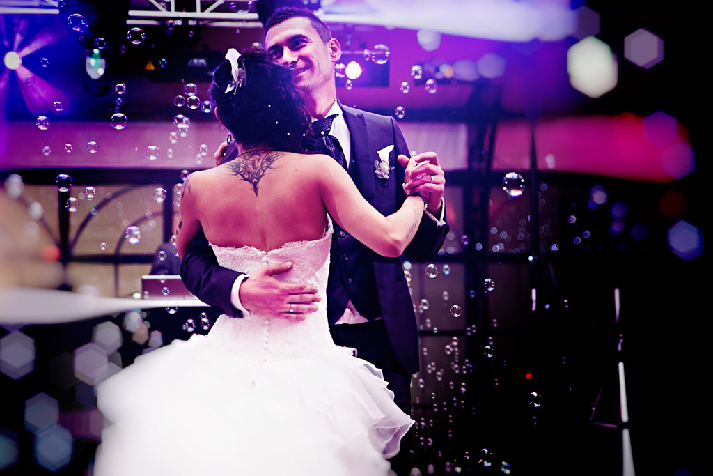 Ouverture de bal bulles