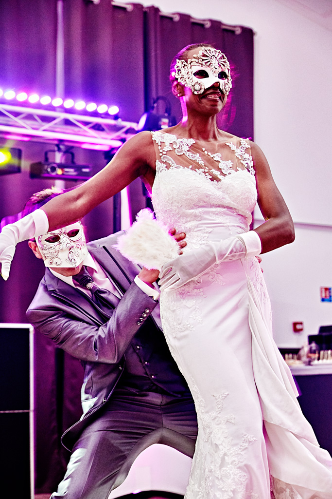 Ouverture de bal avec masque La Dolce Vita Organisation de Mariages Toulouse