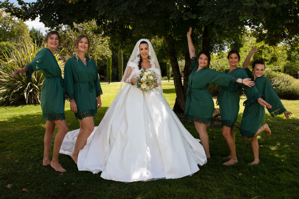 Photos mariée et ses demoiselles d’honneur