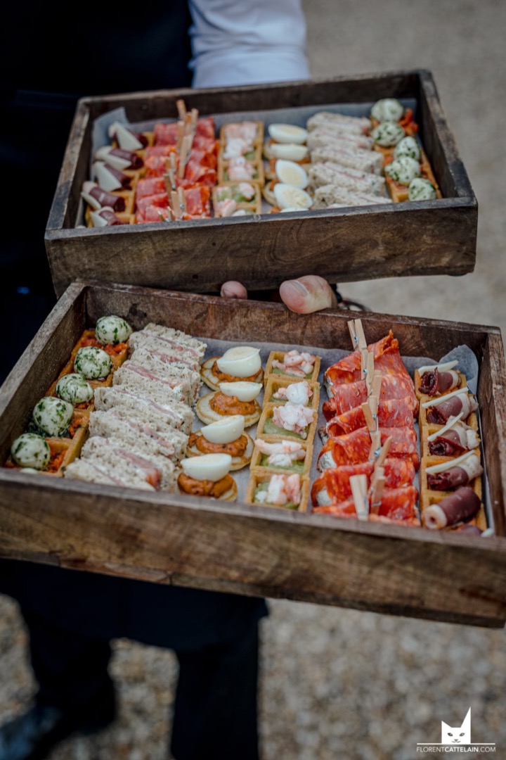 Pièces apéritives cocktail vin d’honneur