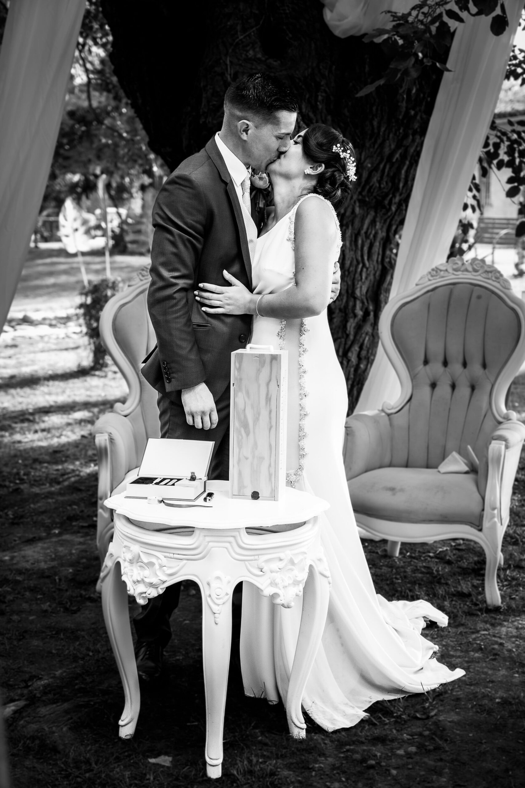 Rituel cérémonie effectué par mariés