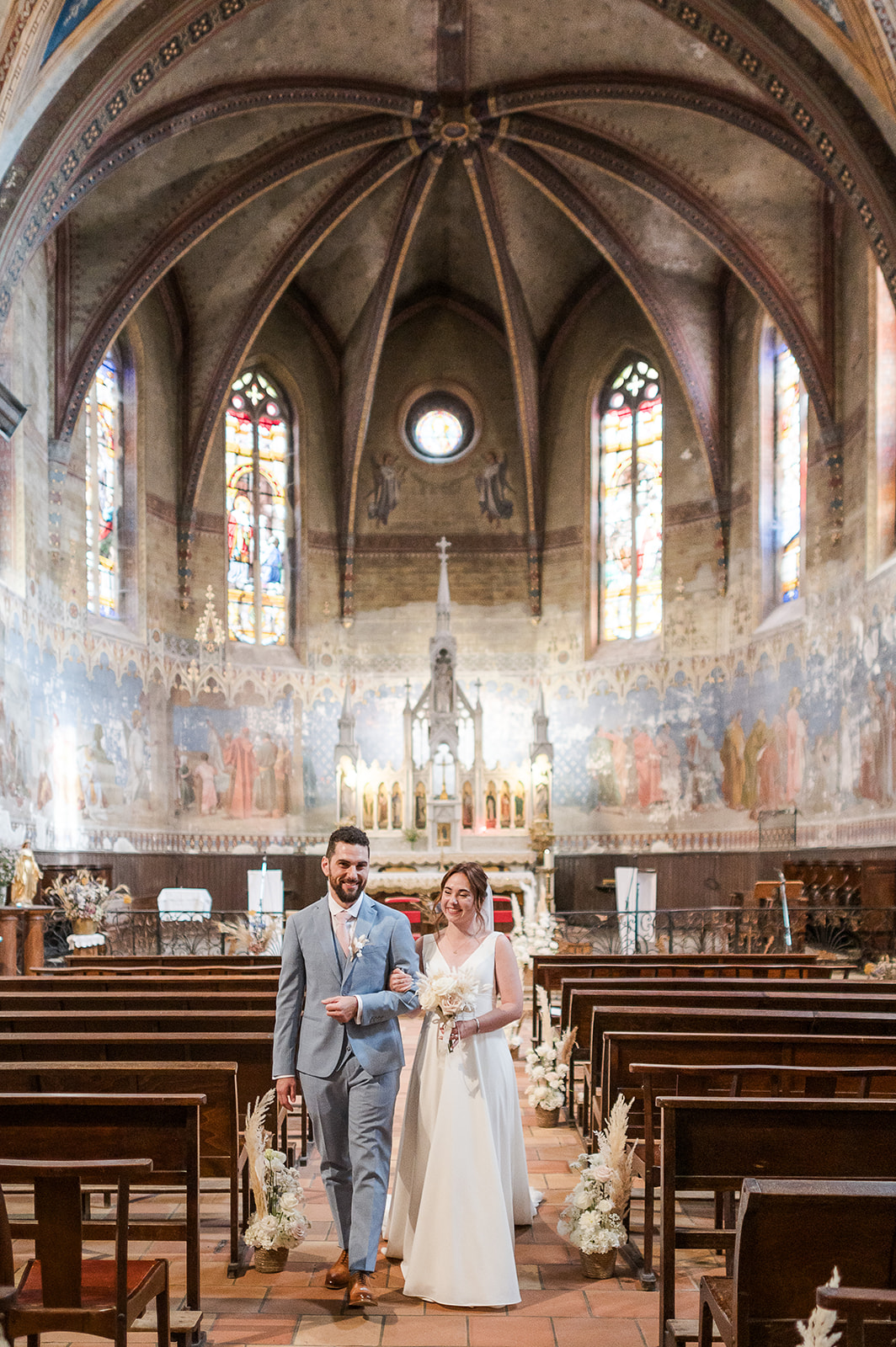 Sortie de l’église