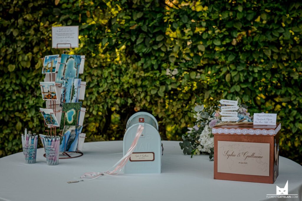 Tables des dons initiales La Dolce Vita Organisation de Mariages Toulouse
