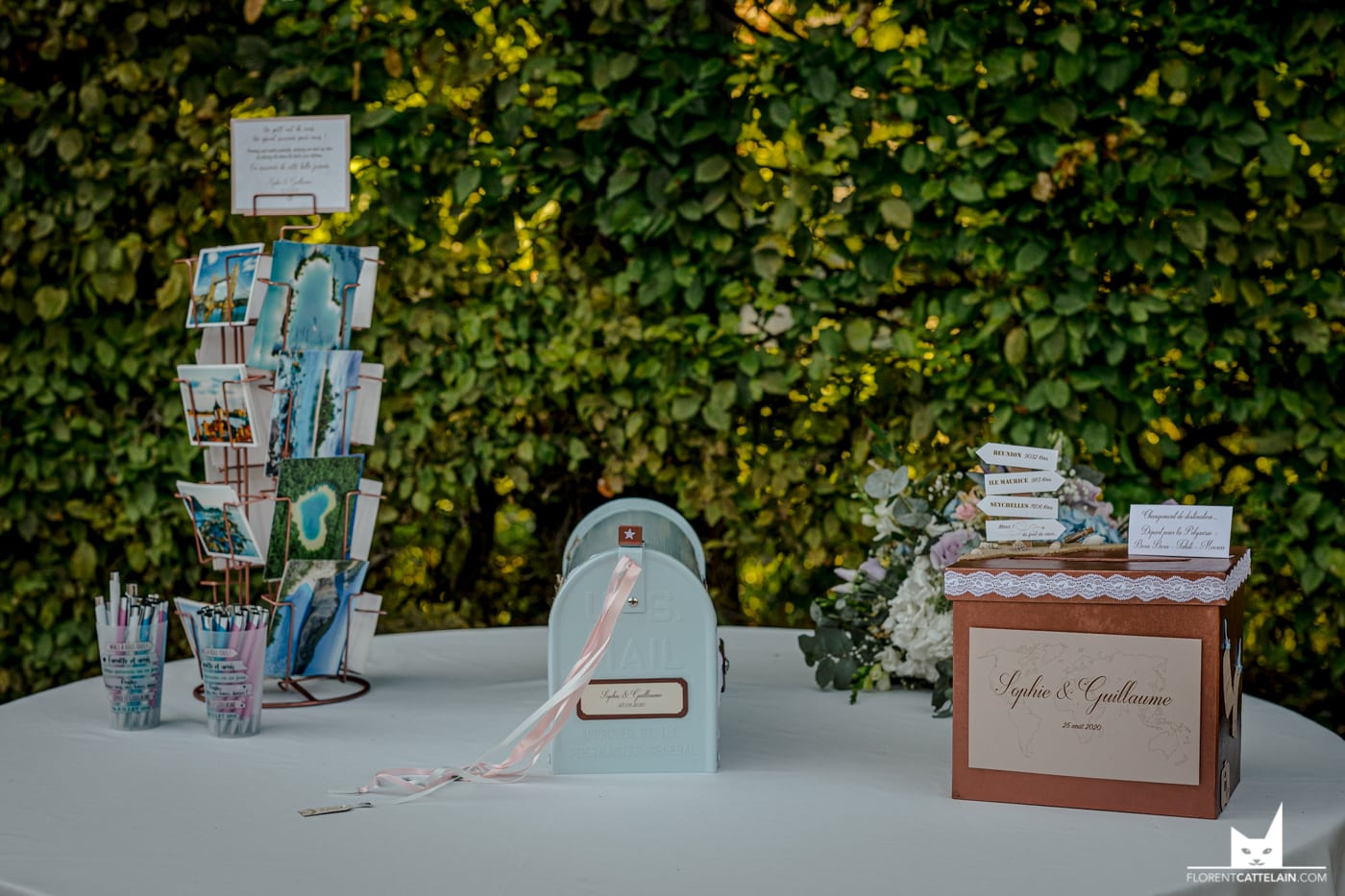 Tables des dons initiales La Dolce Vita Organisation de Mariages Toulouse