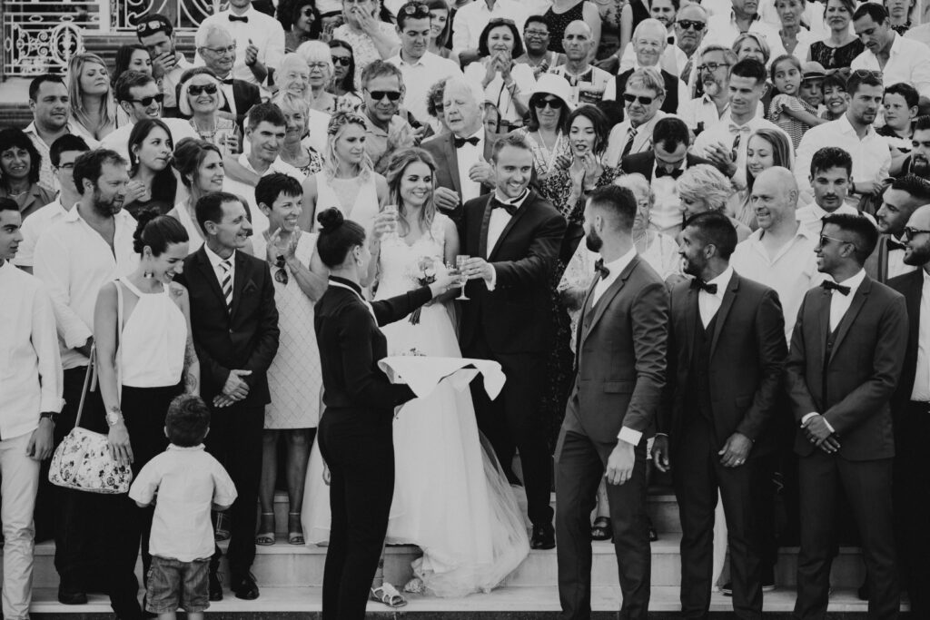 vin d’honneur des mariés