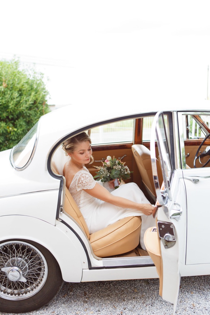 Voiture de la mariée