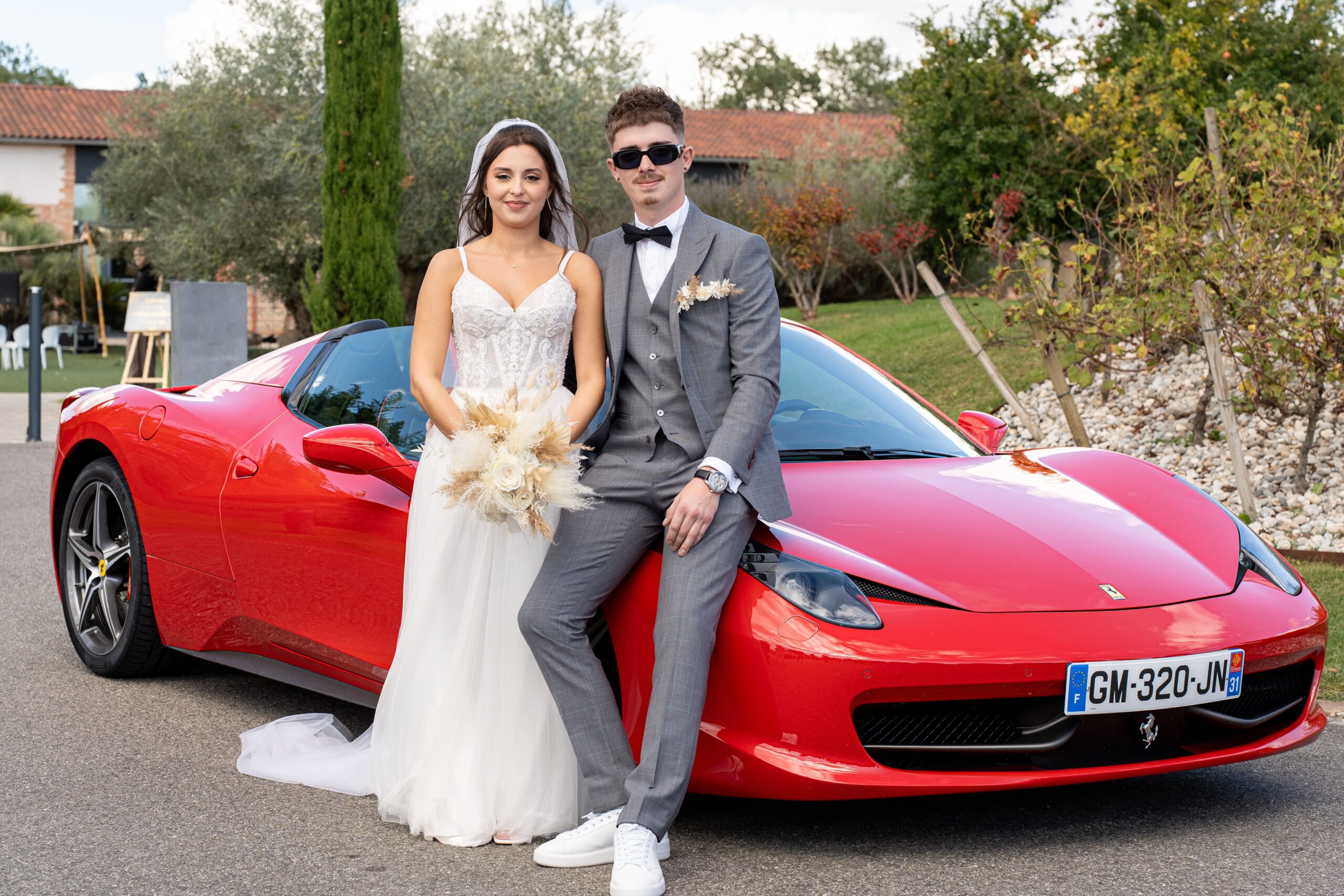 Voiture de mariage