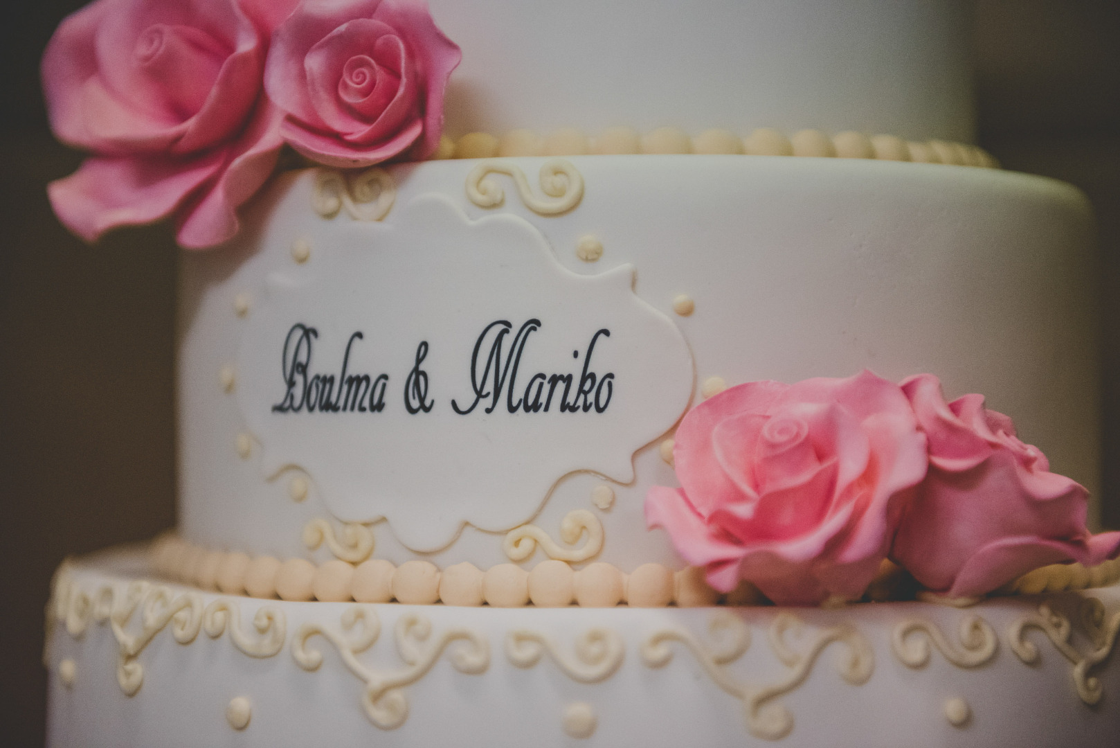 Wedding cake détails – Wedding planner La Dolce Vità, Château de Loubejac à Montauban