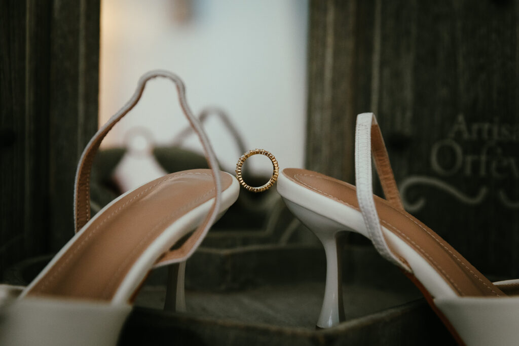 Escarpins de la mariée